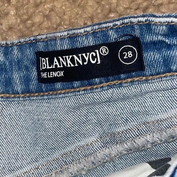 NWTs Blank NYC The Lenox High Rise So Yesterday Cutoff Denim Shorts - Picture 6 of 10